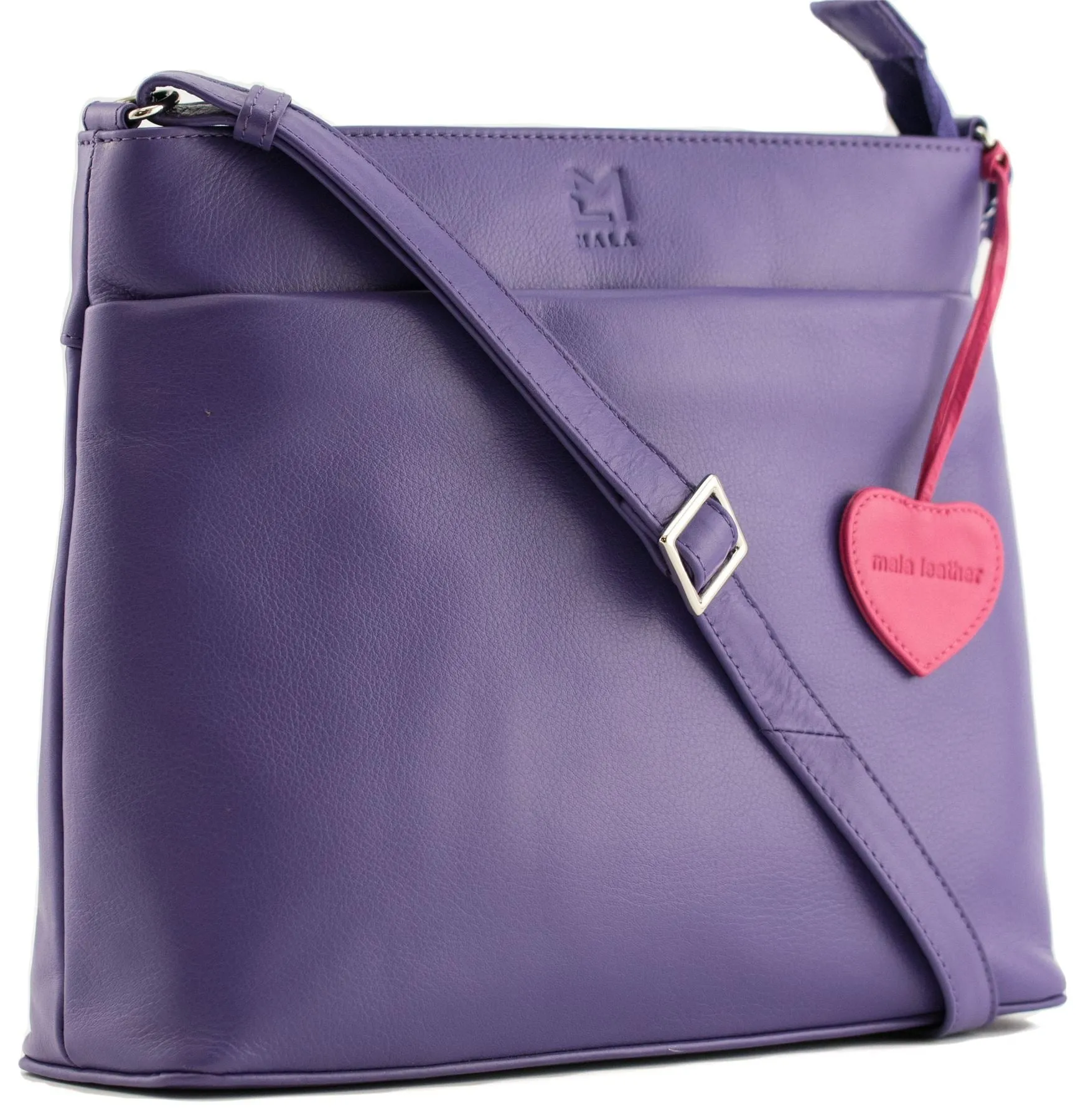 Mala Leather Anishka Collection Classic Leather Shoulder/Cross Body Bag 7346_75