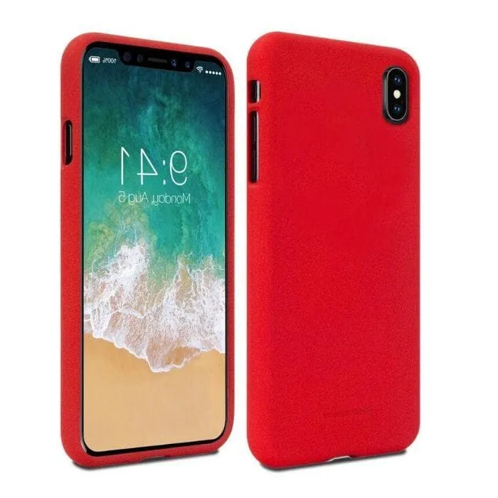 Mercury Soft Feeling Case for iPhone XS Max - Red