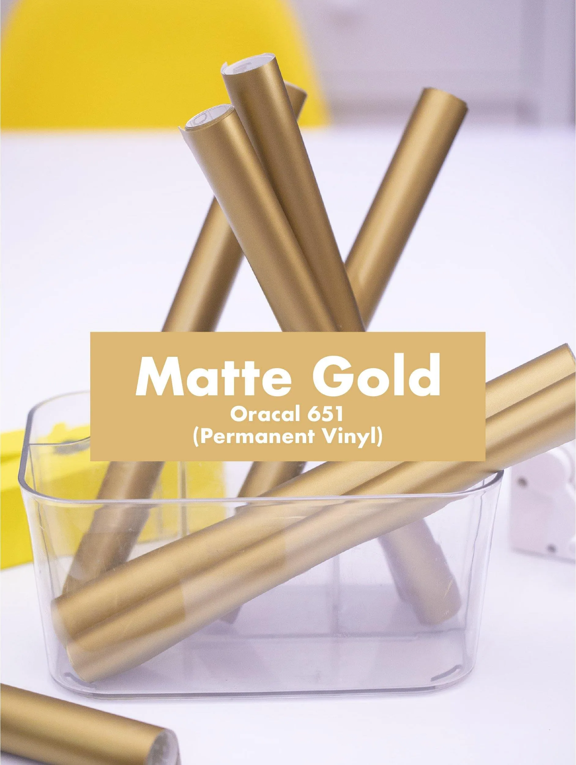 Metallics | Oracal 651 Hi-Lite Adhesive Vinyl Stickers for Cricut Cutting Machines 12x12