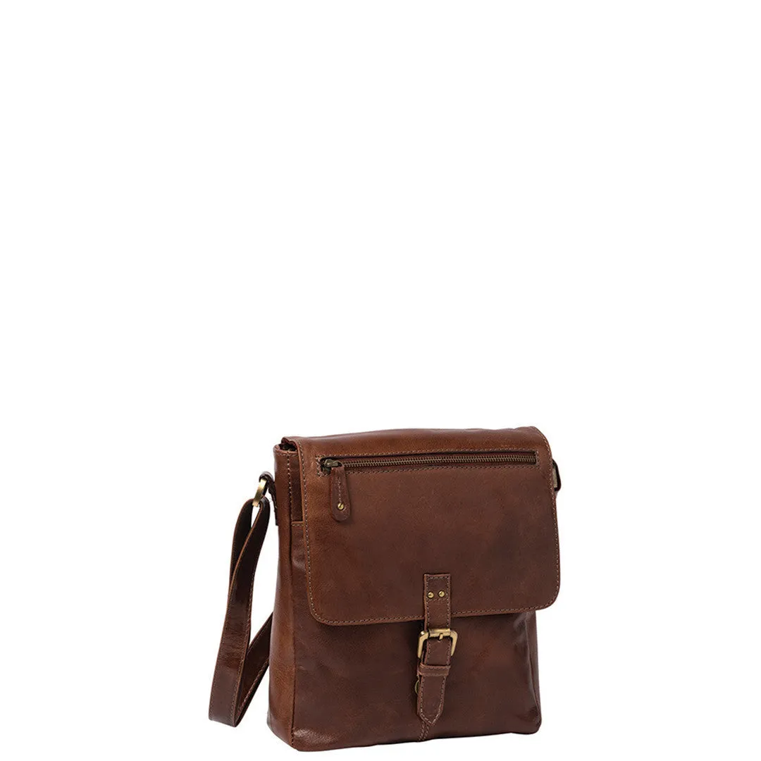 MINI AIDAN LEATHER SHOULDER BAG