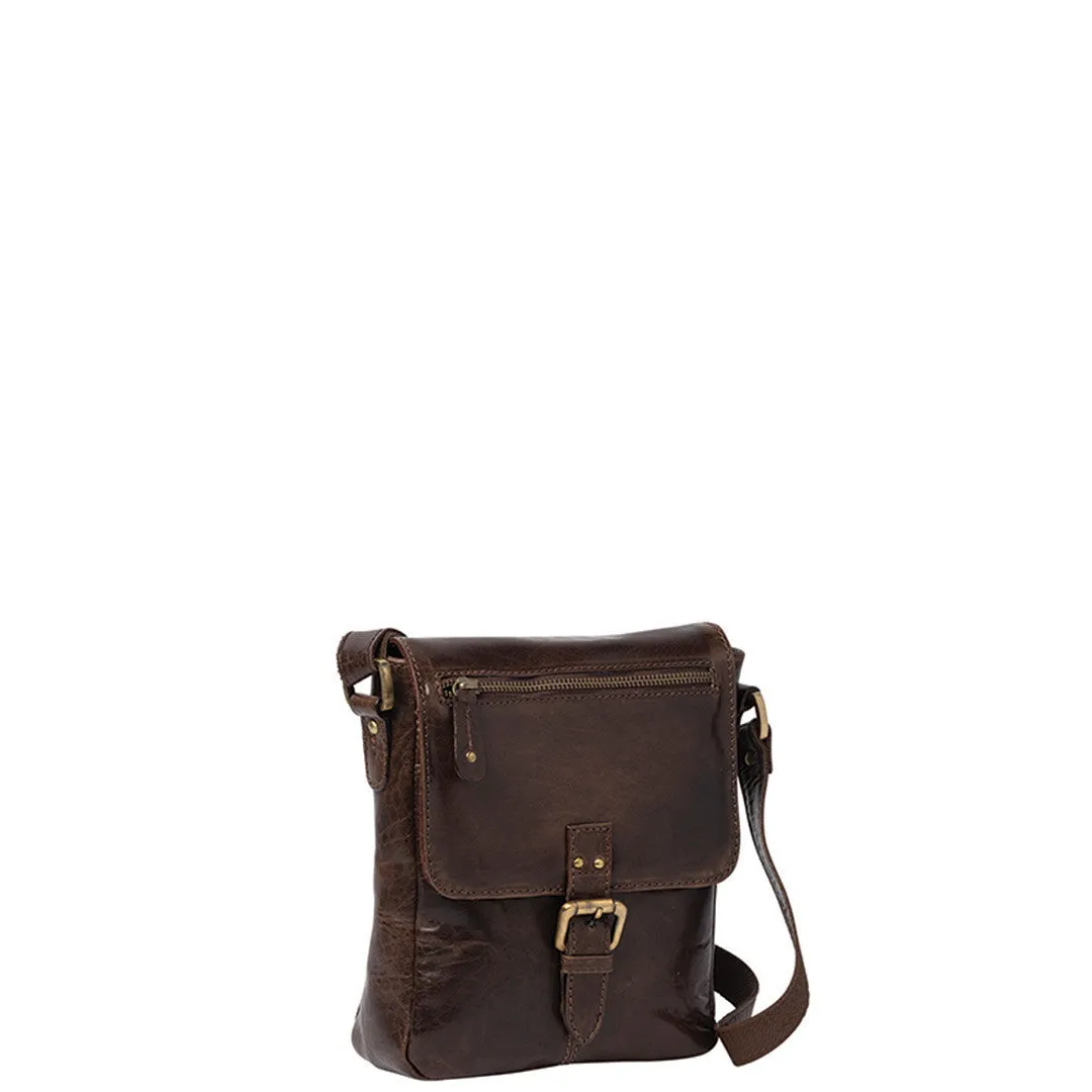 MINI AIDAN LEATHER SHOULDER BAG