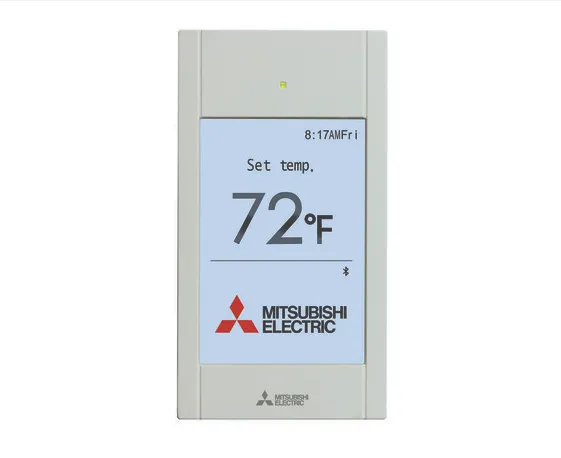 Mitsubishi - Color Touchscreen Remote Controller - PAR-CT01MAU-SB