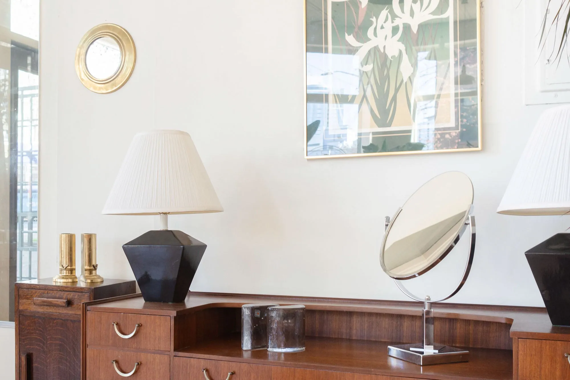 Modern Lamp Pair