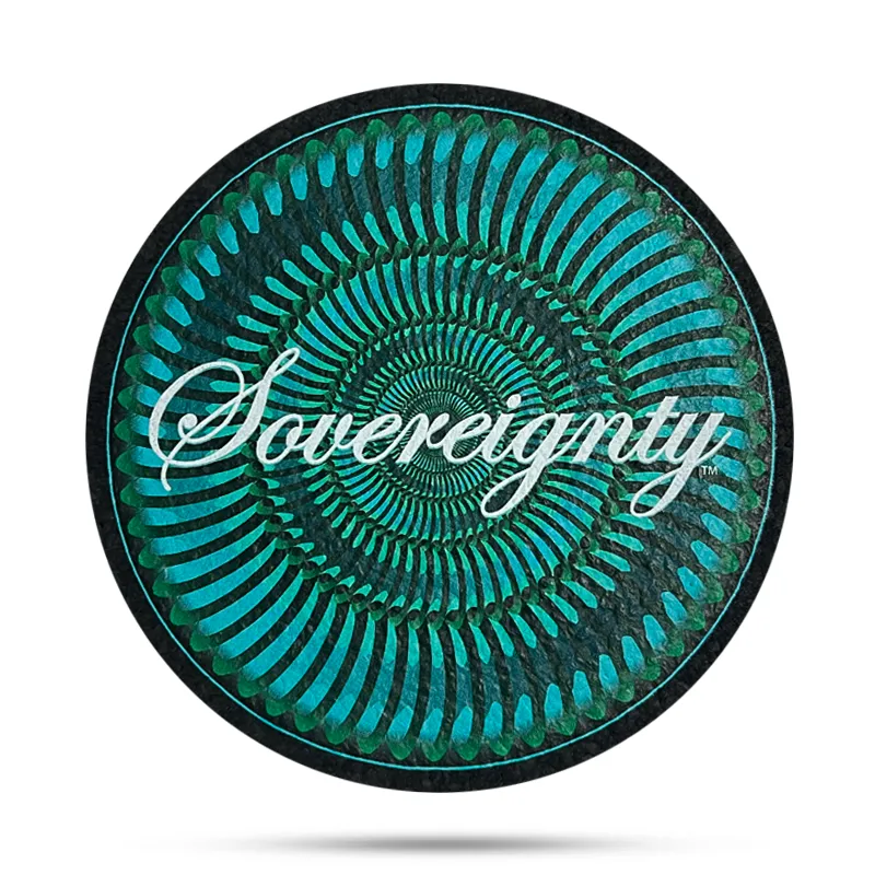 Moodmats X Sovereignty - Green Rings Circle