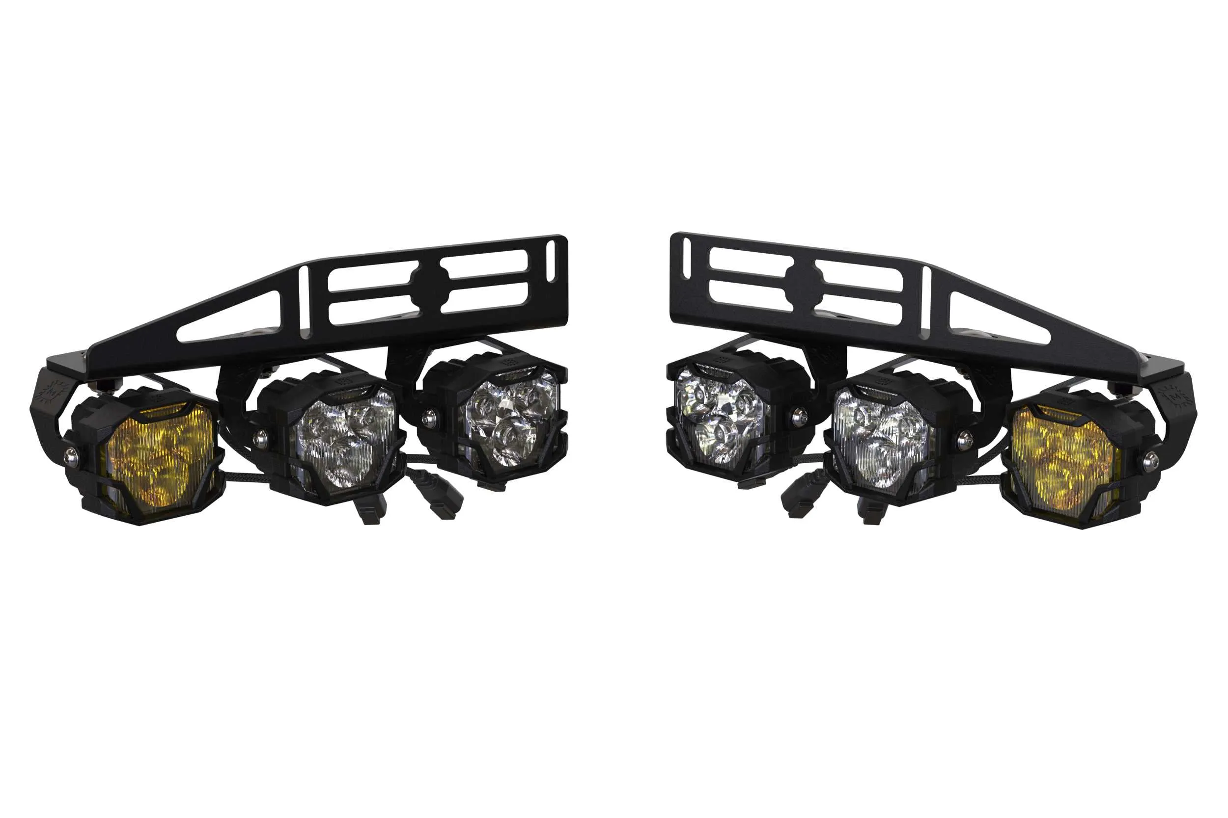 Morimoto 4Banger Fog Brackets: Type Raptor