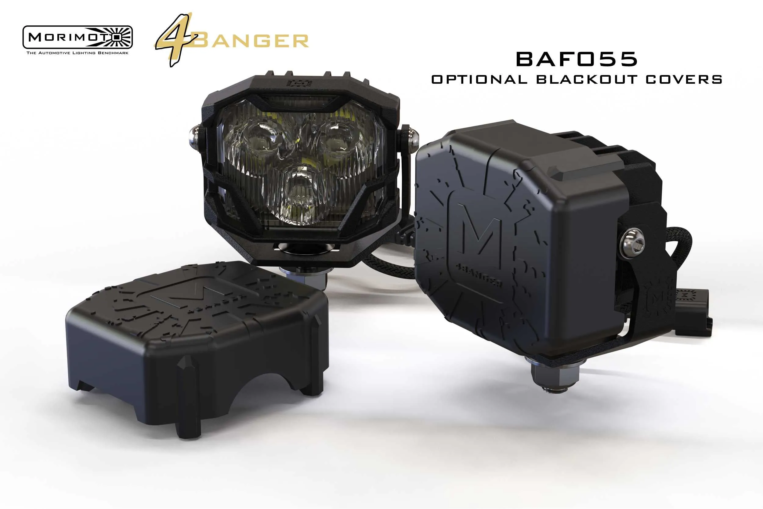 Morimoto 4Banger Fog Brackets: Type Raptor