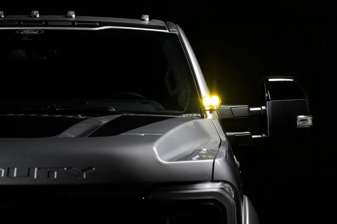 Morimoto Ditch Light Brackets: Super Duty (2023 )