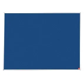 Nobo Basic Aluminium Felt Notice Board 600 x 900 mm - Blue