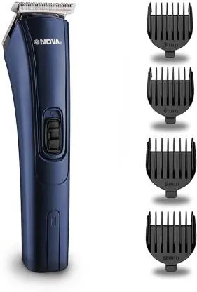 NOVA NHT 1039/05 USB Trimmer 45 min Runtime 5 Length Settings  (Blue)
