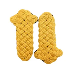 Officer Uniform Wire Gold Army Shoulder Board Pair