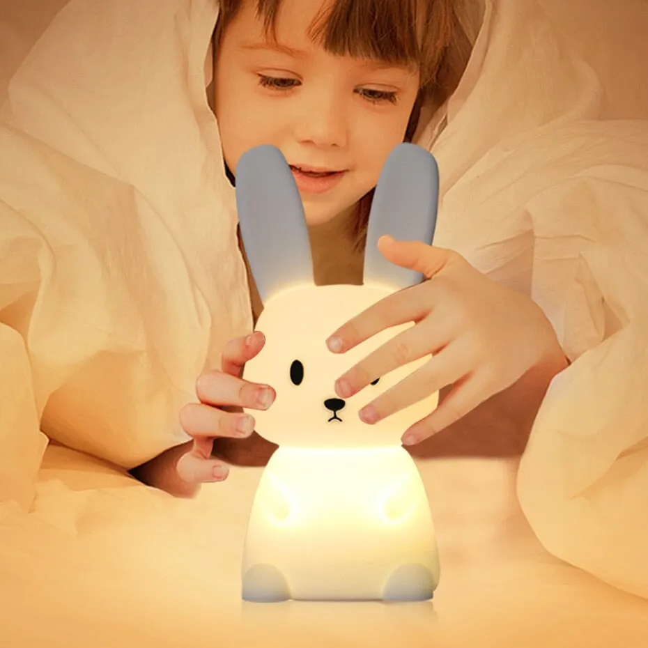 Owl Giraffe Rabbit Buddies LED Night Light Collection