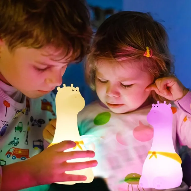 Owl Giraffe Rabbit Buddies LED Night Light Collection