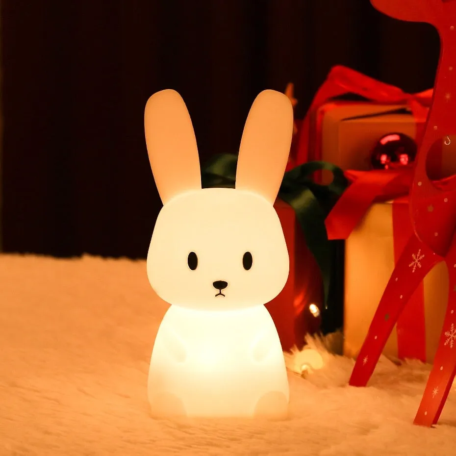 Owl Giraffe Rabbit Buddies LED Night Light Collection