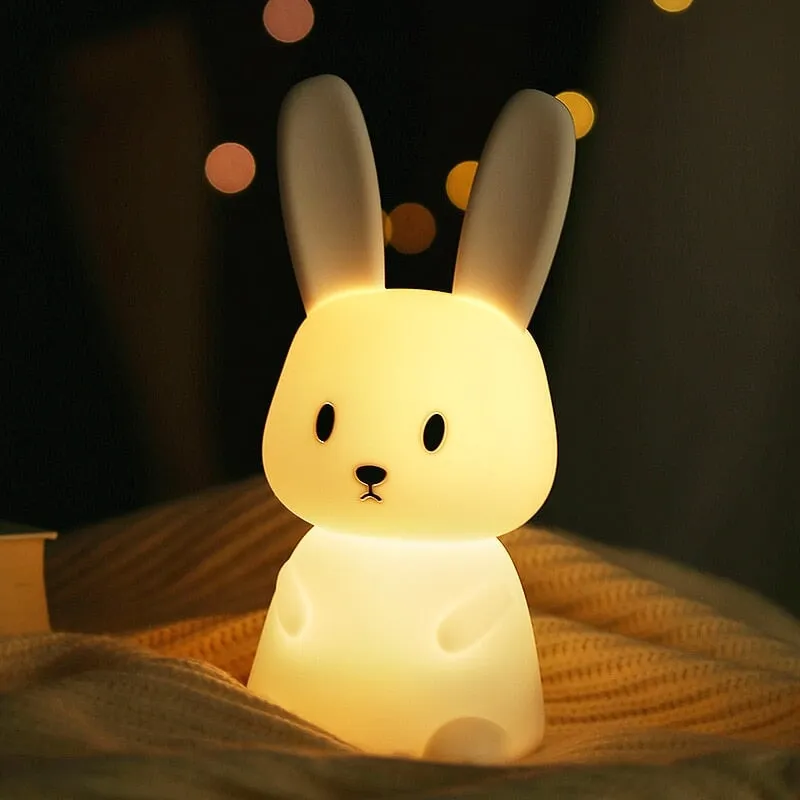 Owl Giraffe Rabbit Buddies LED Night Light Collection