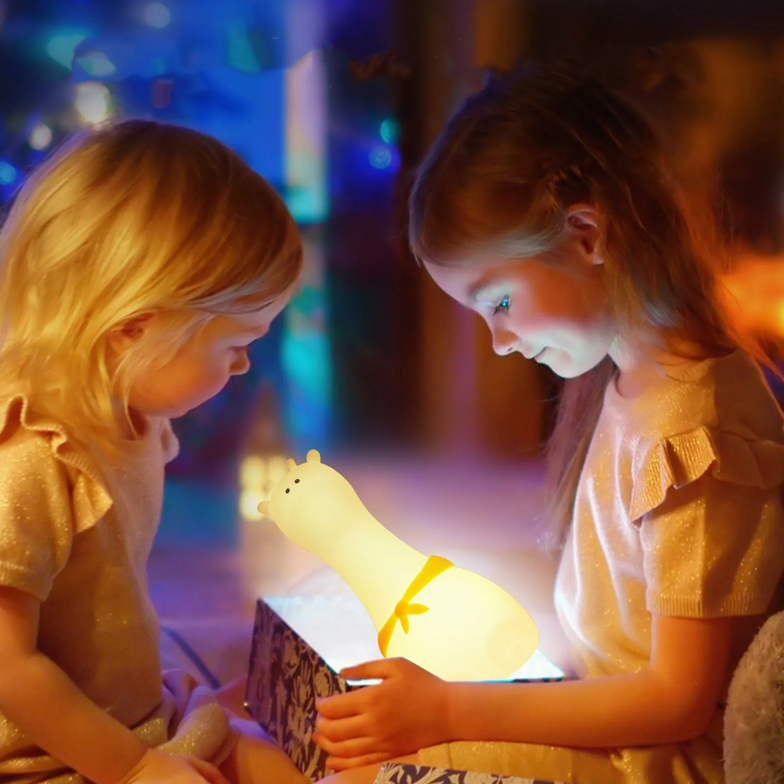 Owl Giraffe Rabbit Buddies LED Night Light Collection