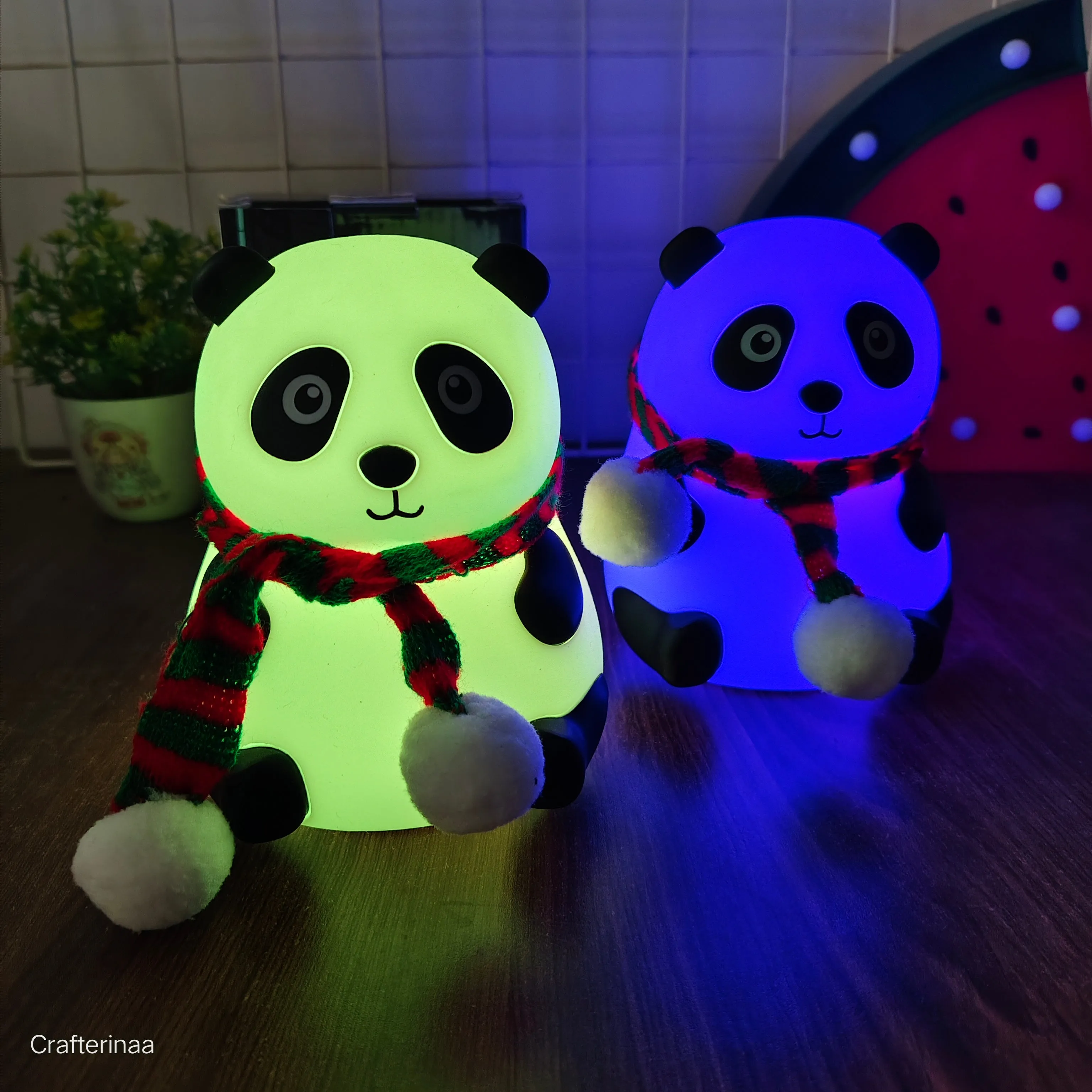 Panda touch lamps
