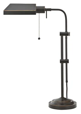 Pharmacy One Light Table Lamp in Dark Bronze