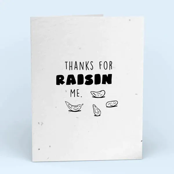 Plantable Greeting Card