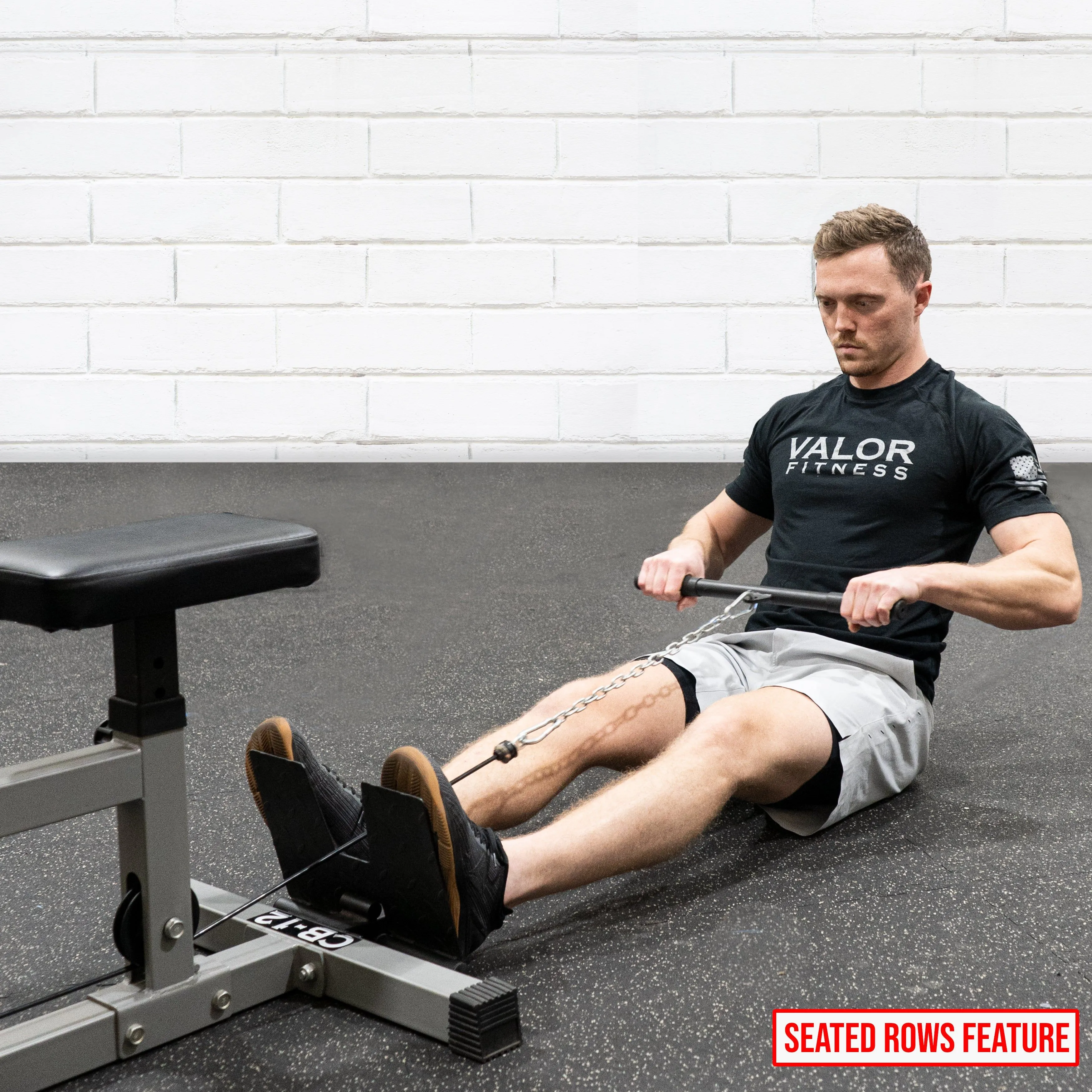 Plate Loaded Lat Pull Machine w/ Row and Ab Crunch
