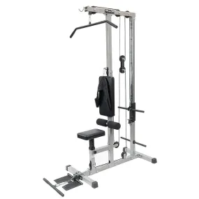 Plate Loaded Lat Pull Machine w/ Row and Ab Crunch