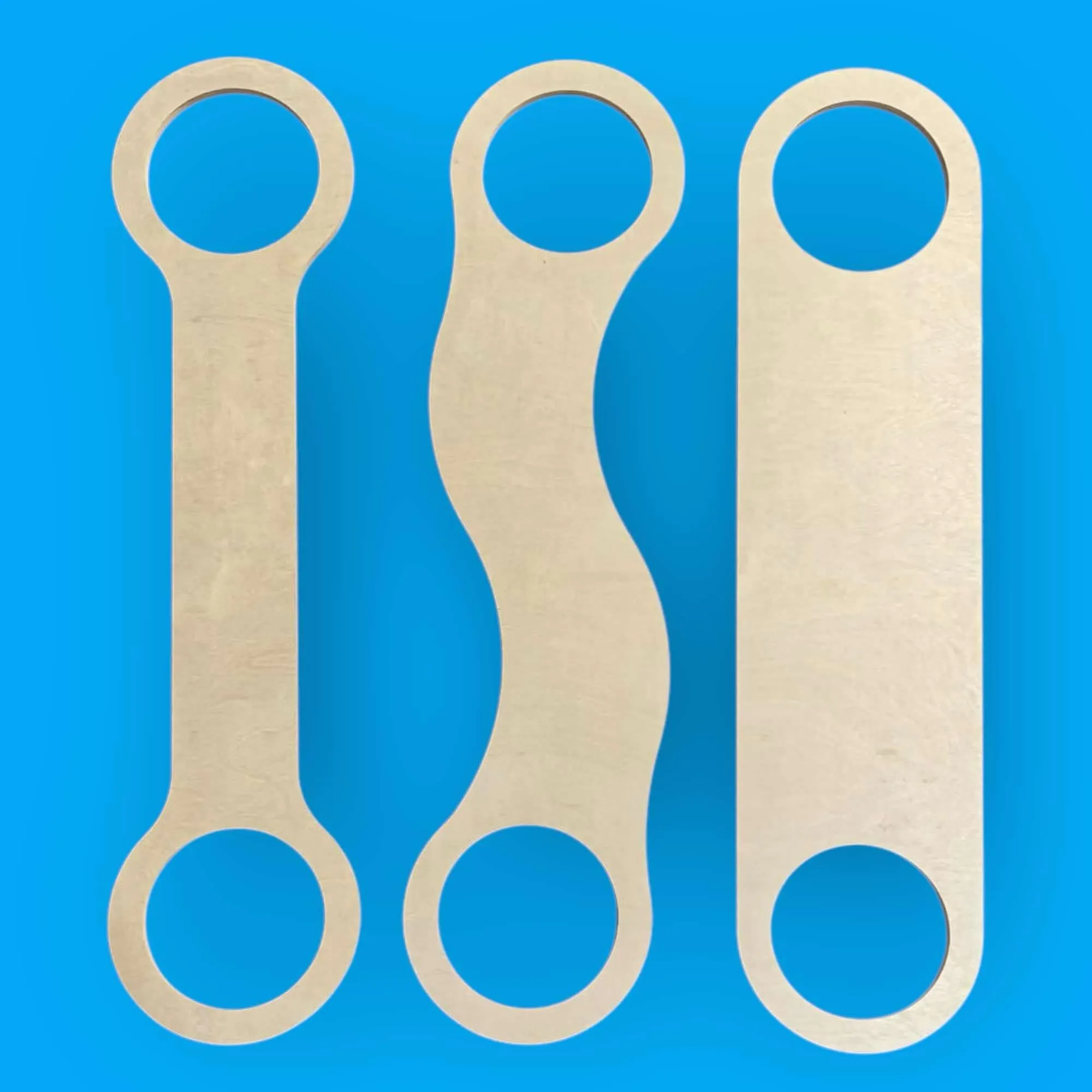 **Pre-order (Ships in 3-4 Weeks)**Green Elephant Exclusive Connector Boards (Set of 3 Pieces) - For Stepping Stones
