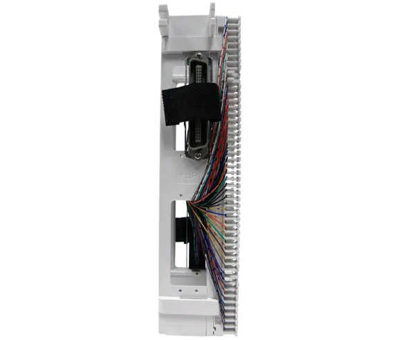 Pre-Wired 66 Block, With Male or Female Amphenol Connectors, Up to 50 Pairs total