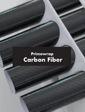 Primewrap Carbon Fiber Chrome Adhesive Vinyl Stickers 12x12