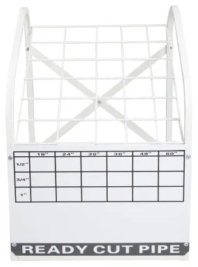 ProSource ST001 Pipe Nipple Display Rack, 20 in OAW, 27-1/2 in OAH :EA: QUANTITY: 1 ProSource ST001 Pipe Nipple Display Rack, 20 in OAW, 27-1/2 in OAH :EA: QUANTITY: 1