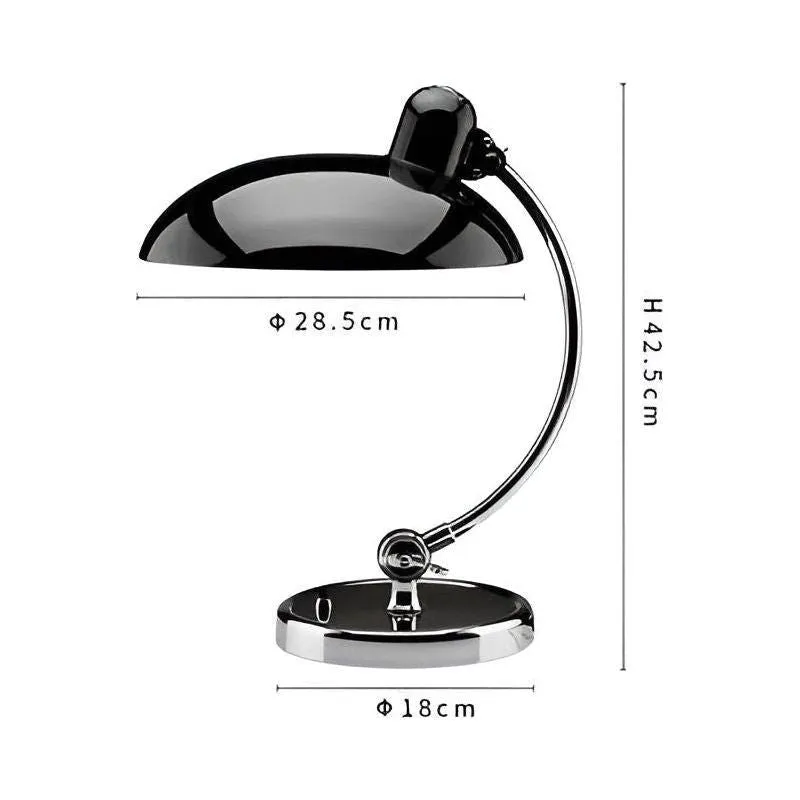 RetroChic Tischlampe - Skandinavische Minimalistische Nachttischlampe