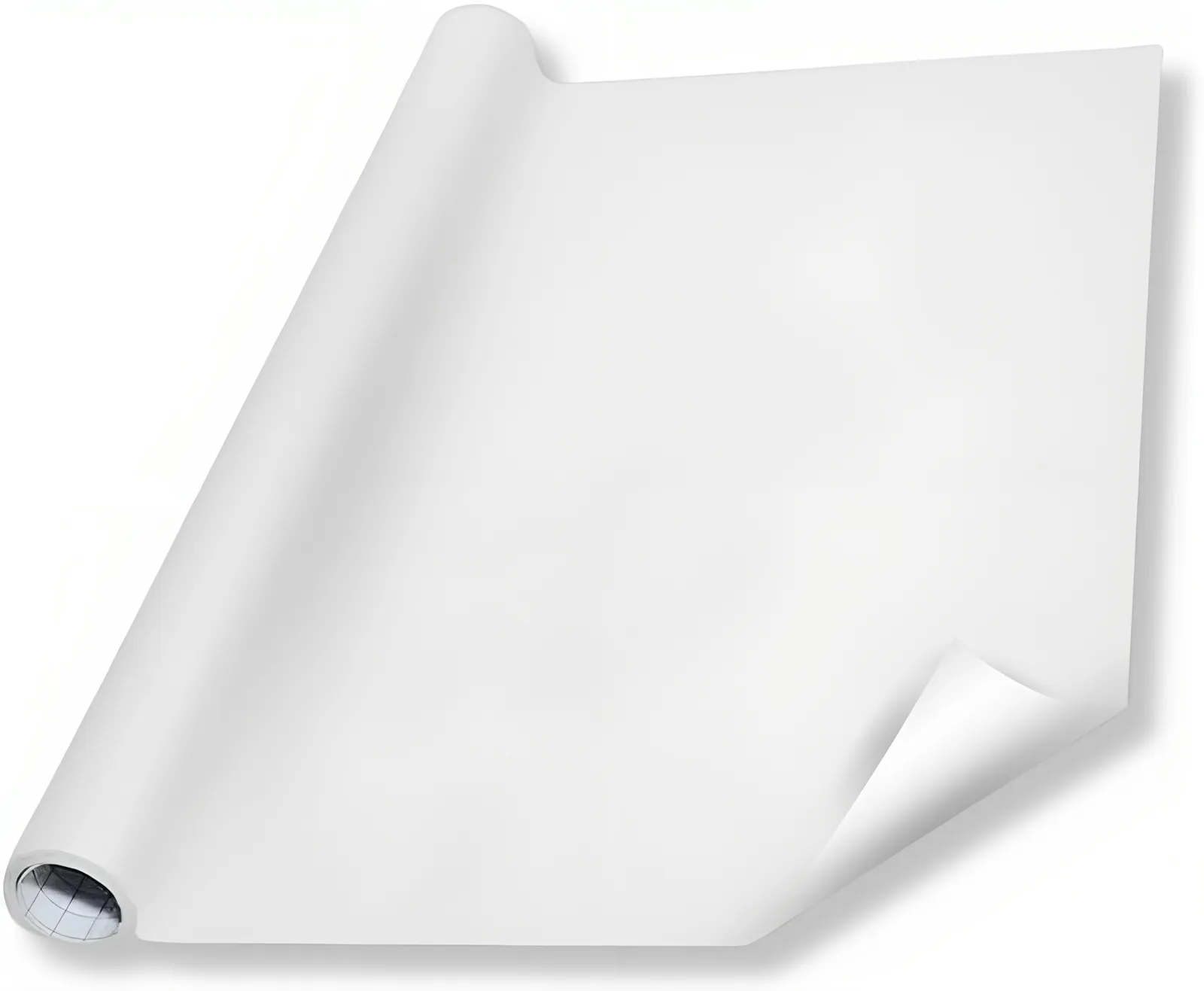 Rockrose Self Adhesive Whiteboard Sticker with Easily Erase Feature - White Board Wall Sticker for School Office & Home - Peel and Stick Whiteboard Paper - White