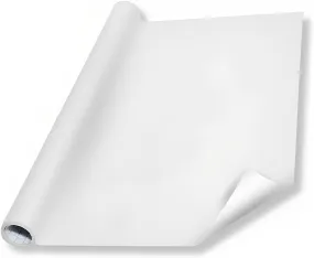 Rockrose Self Adhesive Whiteboard Sticker with Easily Erase Feature - White Board Wall Sticker for School Office & Home - Peel and Stick Whiteboard Paper - White