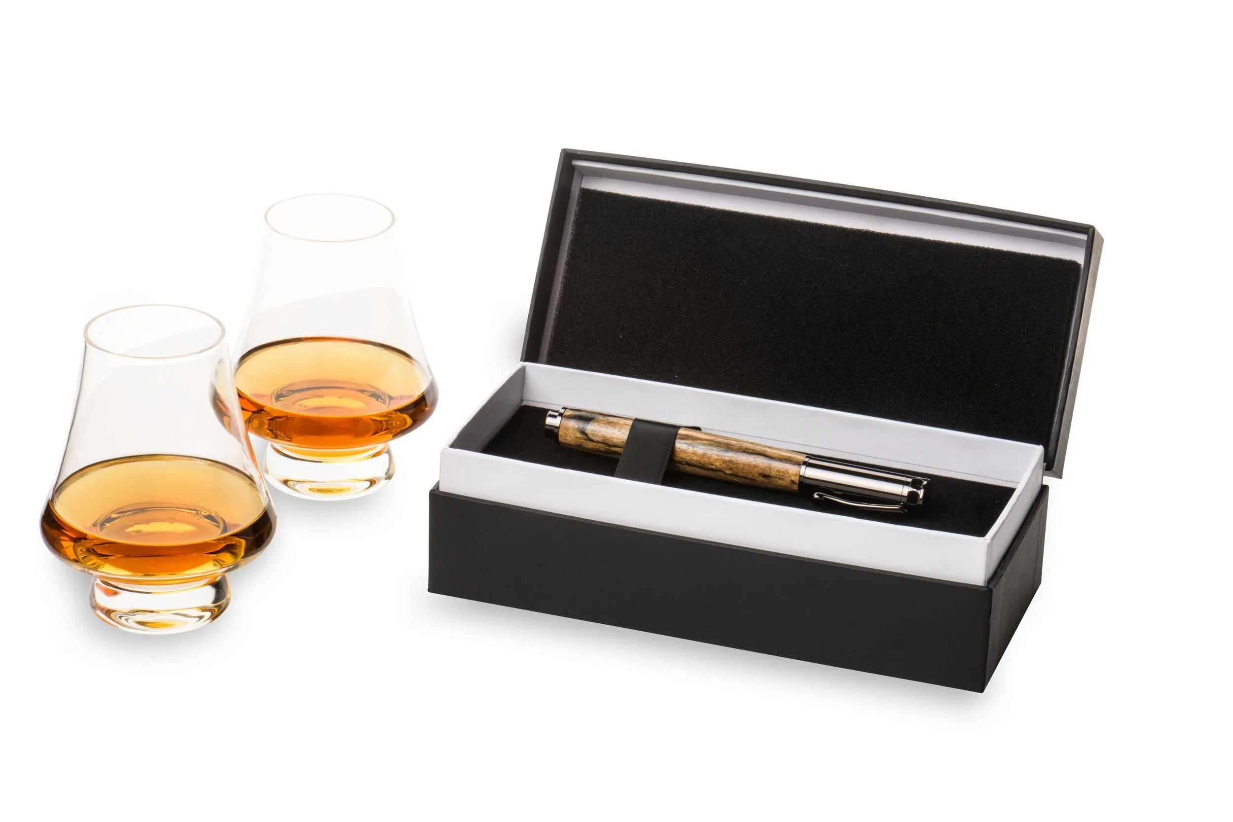 Roots & Jones - Texas Pecan Magnetic Rollerball (Chrome)