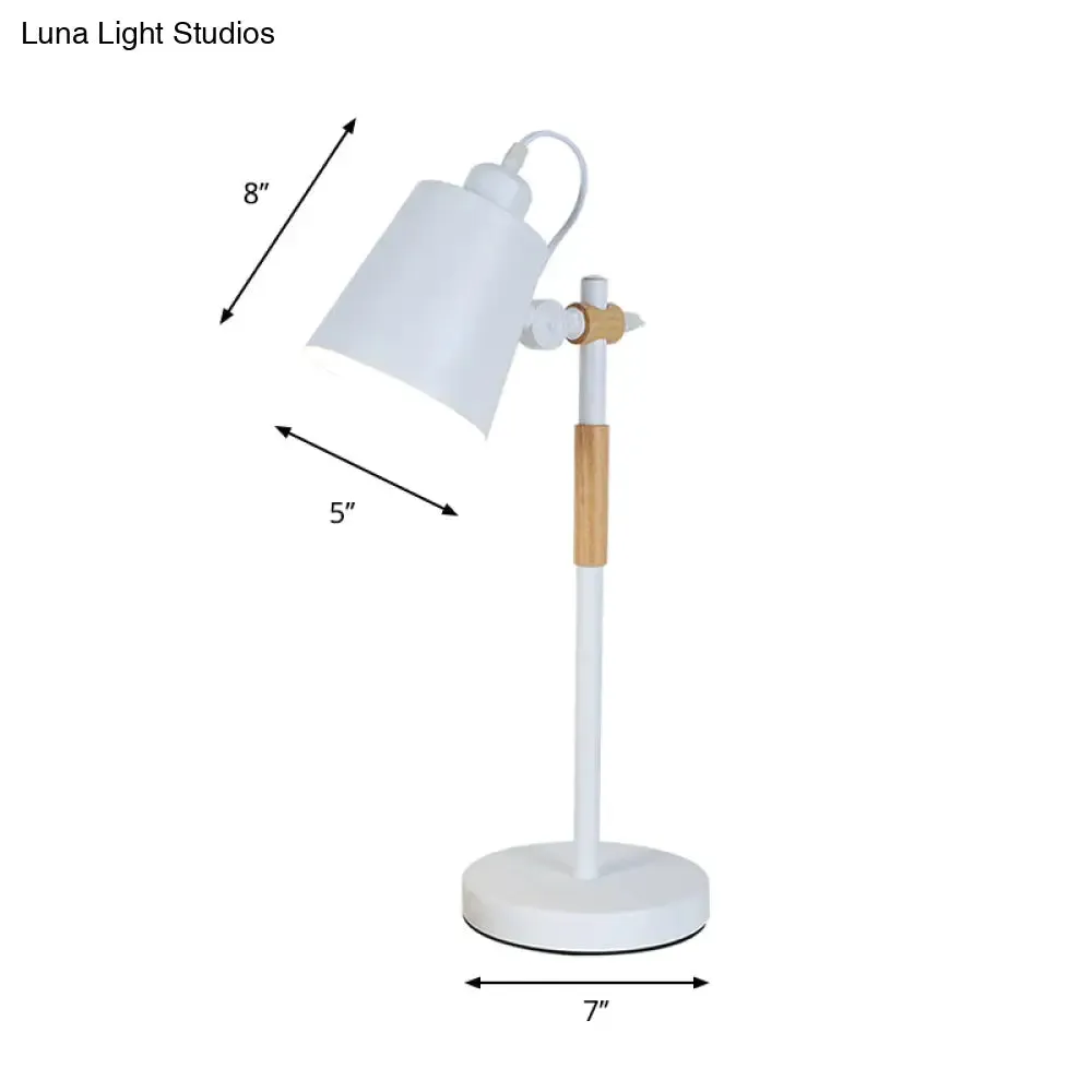 Rotating Metal Bucket Desk Lamp - Study Room Macaron Style Reading Light"
or
"Macaron Style Desk Lamp - Rotatable Metal Bucket, Ideal for Study Room and Reading