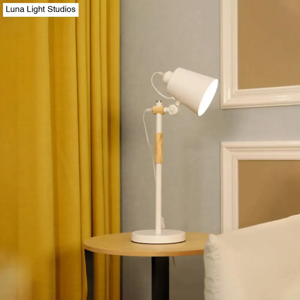 Rotating Metal Bucket Desk Lamp - Study Room Macaron Style Reading Light"
or
"Macaron Style Desk Lamp - Rotatable Metal Bucket, Ideal for Study Room and Reading