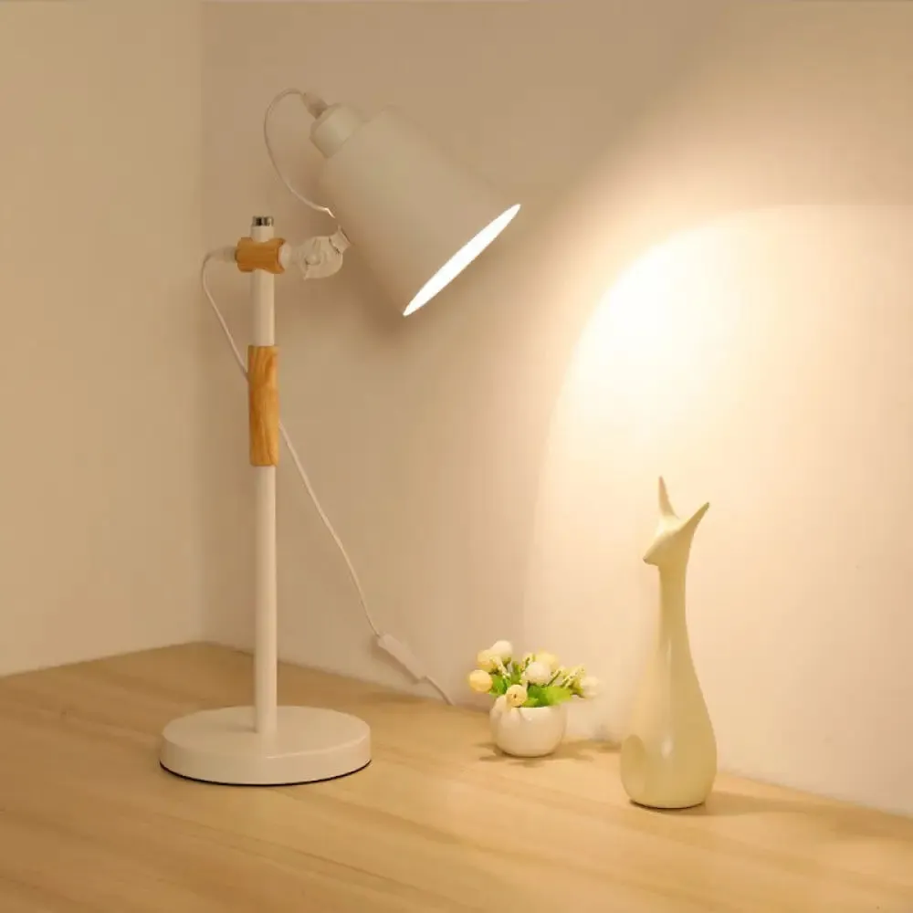 Rotating Metal Bucket Desk Lamp - Study Room Macaron Style Reading Light"
or
"Macaron Style Desk Lamp - Rotatable Metal Bucket, Ideal for Study Room and Reading
