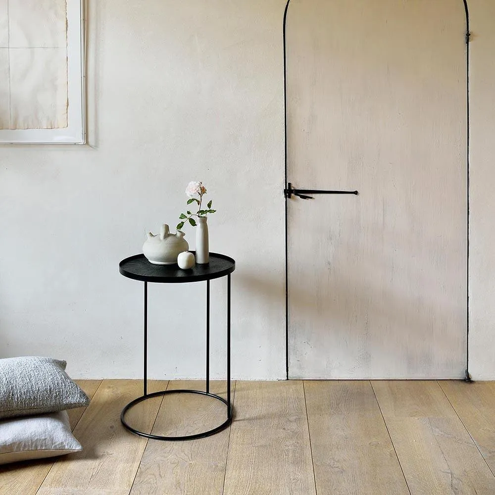 Round Tray Side Table - Small