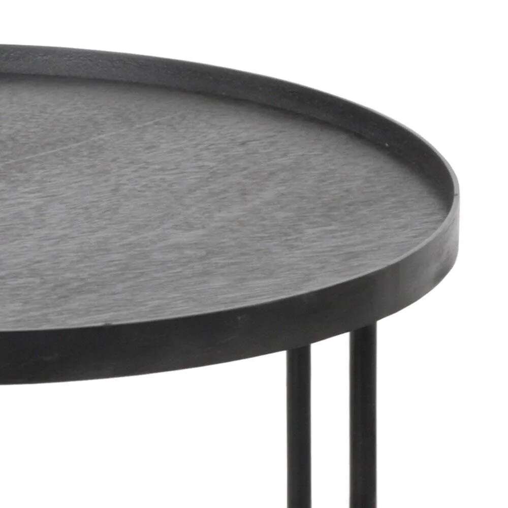 Round Tray Side Table - Small