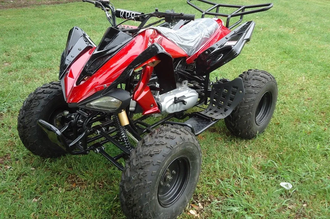 RPS Blizzard 200 Sport ATV - 200cc Full Size for Adults, Automatic with Reverse, 21-Inch Front Tires