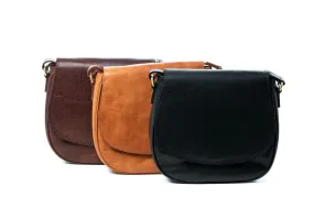 Rugged Hide Nala Cross Body Bag - Black