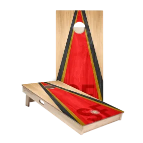 San Francisco Football Gameday Classic Triangle Star Cornhole Boards