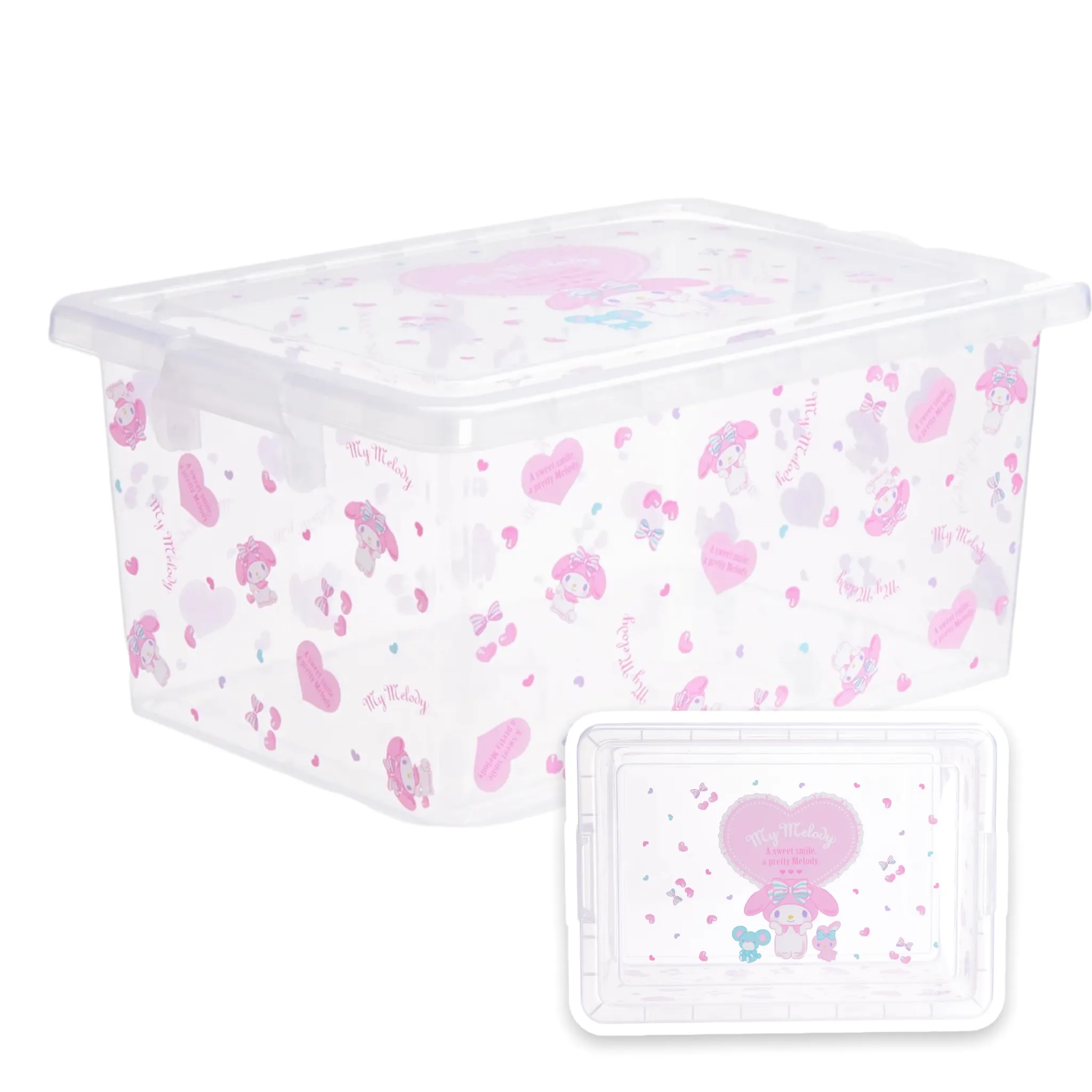 Sanrio All-over Print Storage Box (L)