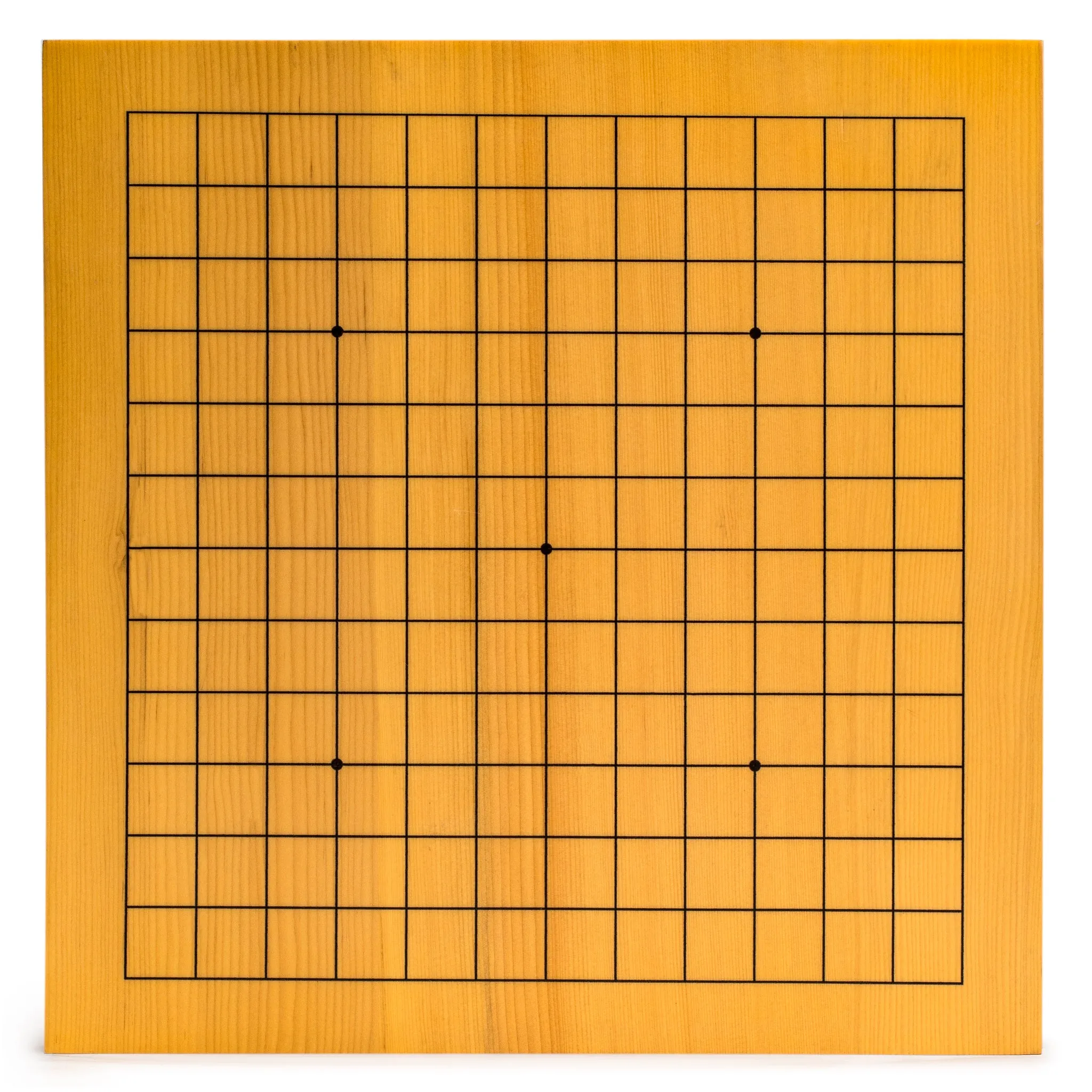 Shin Kaya Veneer 0.8-Inch Beginner's Reversible 9x9 / 13x13 Go Game Board (Goban)