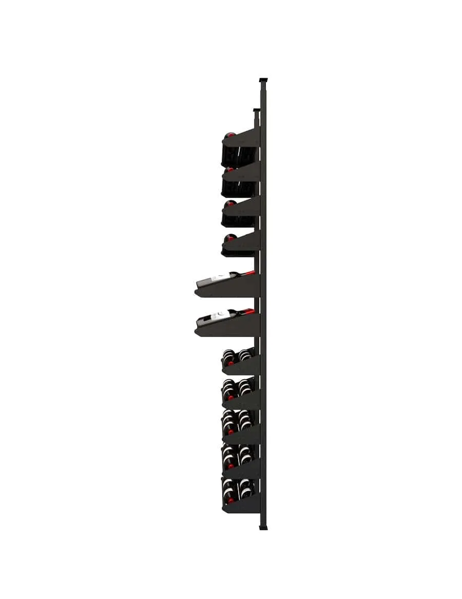 Showcase Series Display Kit Wine Rack, Wine Display Racks (78 - 105 Bottles)