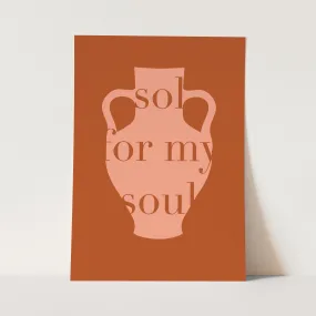 Sol for My Soul Digital Poster