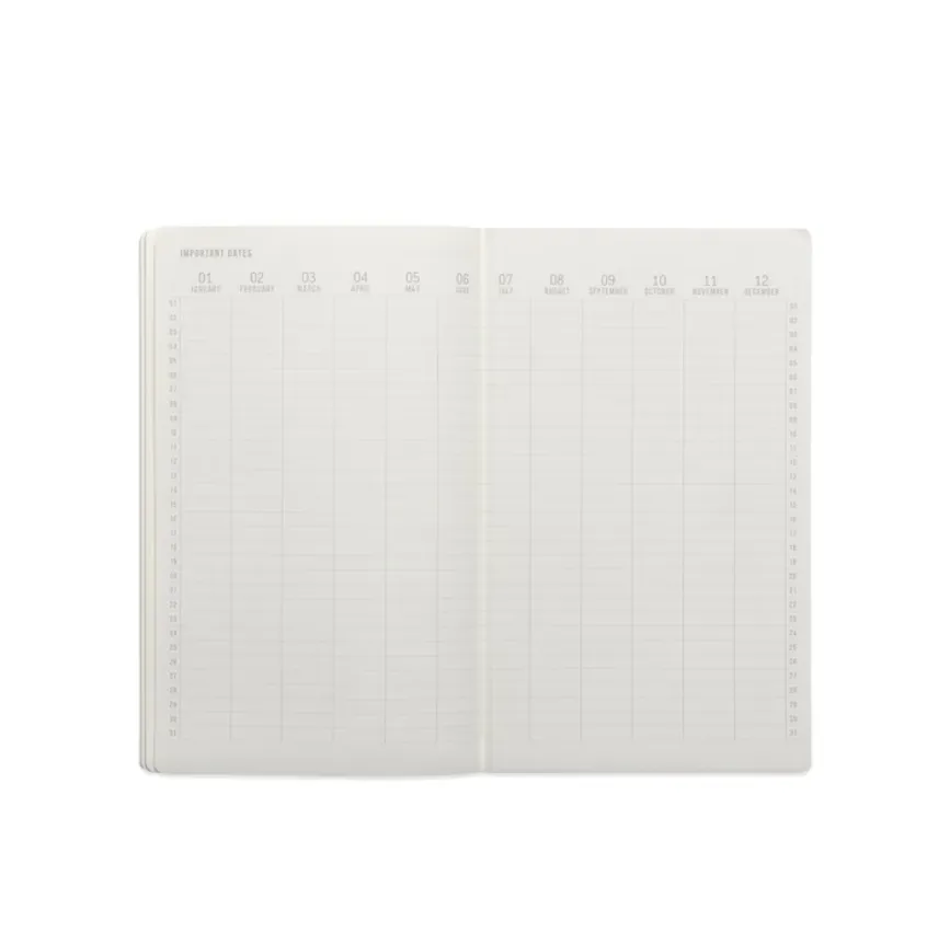 Standard Issue Tall Notebook No.17, Mustard