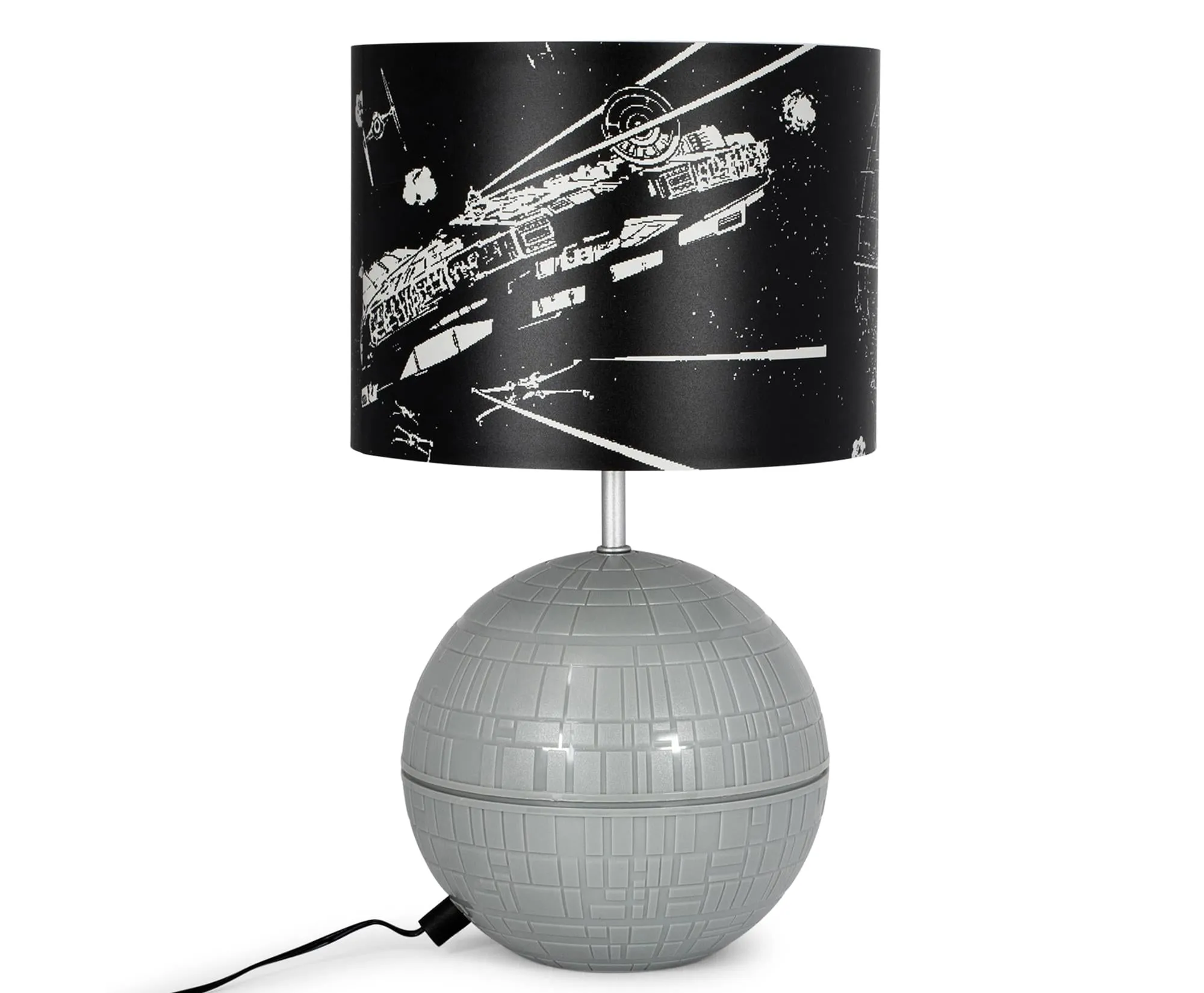 Star Wars Death Star 3D Touch Lamp | LED Lamp With Printed Shade | 14 Inches