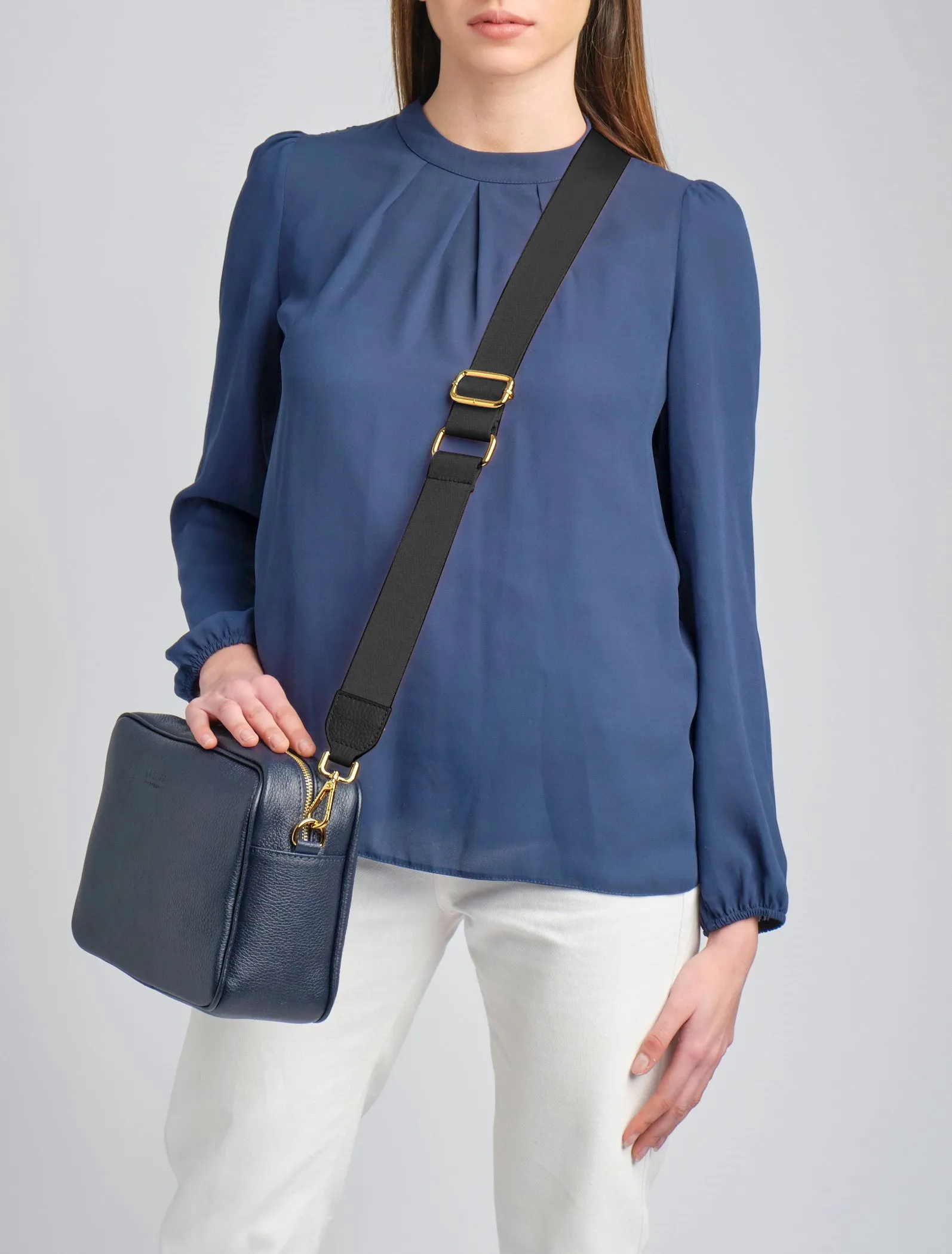 Stella Gold Strap Black