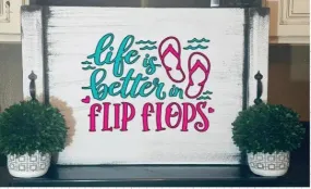 Stove Cover-Stove Top Cover-life is better in flip flops