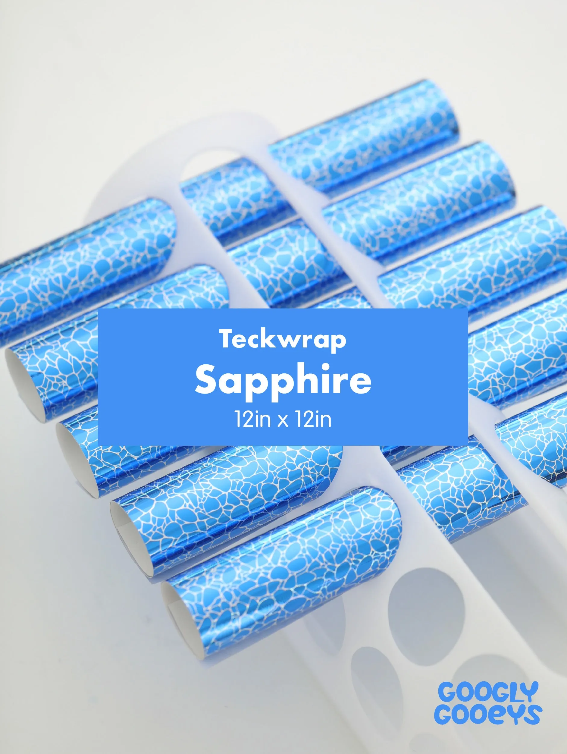 Teckwrap Holographic Cobblestone Pattern Adhesive Vinyl Stickers