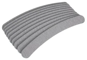 The Edge Nails Zebra Curved 100/180 Cushioned Files 10 Pack